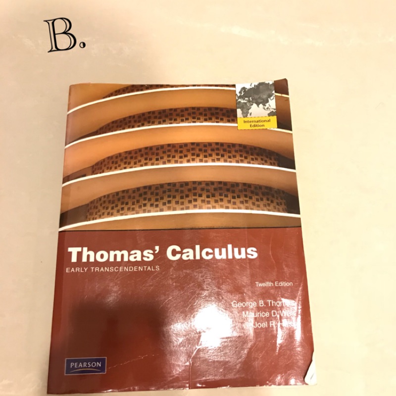 微積分課本 Thomas’ Calculus (Early Transcendentals) 12th Edition | 蝦皮購物