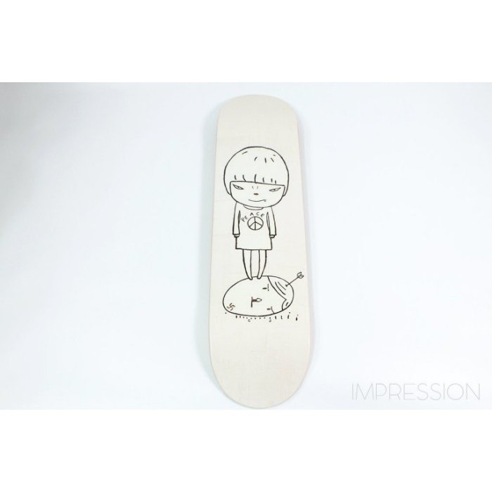 IMPRESSION】Yoshitomo Nara Skateboard Peace Girl 奈良美智滑板現貨