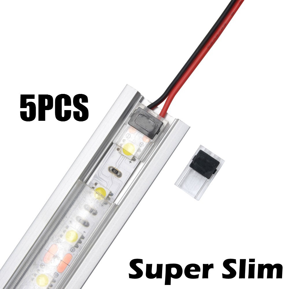 5 件 2 針 3528 5050 LED 燈條連接器,用於 8/10mm IP20 LED 燈條到電線焊接免費連接鋁型 | 蝦皮購物
