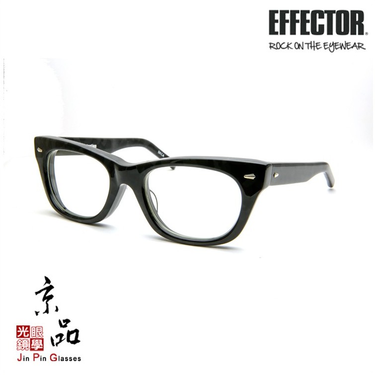 EFFECTOR】distortion BKCA 失真音迷彩黑日本手工眼鏡眼鏡JPG 京品眼鏡