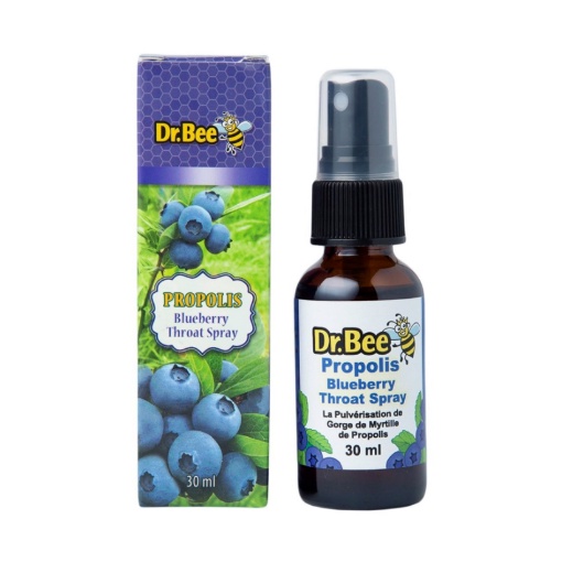 【Dr. Bee🐝】加拿大蜂膠藍莓喉嚨噴劑 Blueberry Propolis Spray | 30ml | 口腔清新 | 蝦皮購物