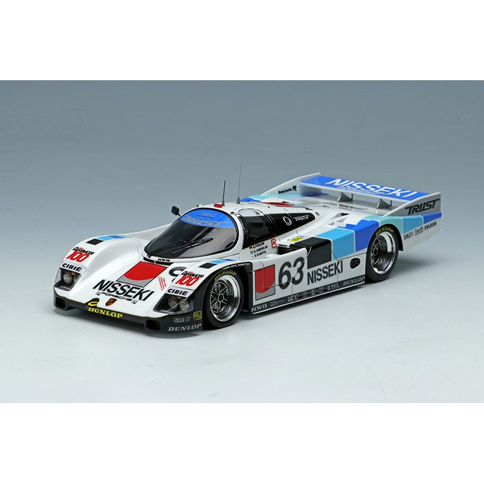 新品未展示 1/43 スパーク 日石トラスト ポルシェ962C 1990