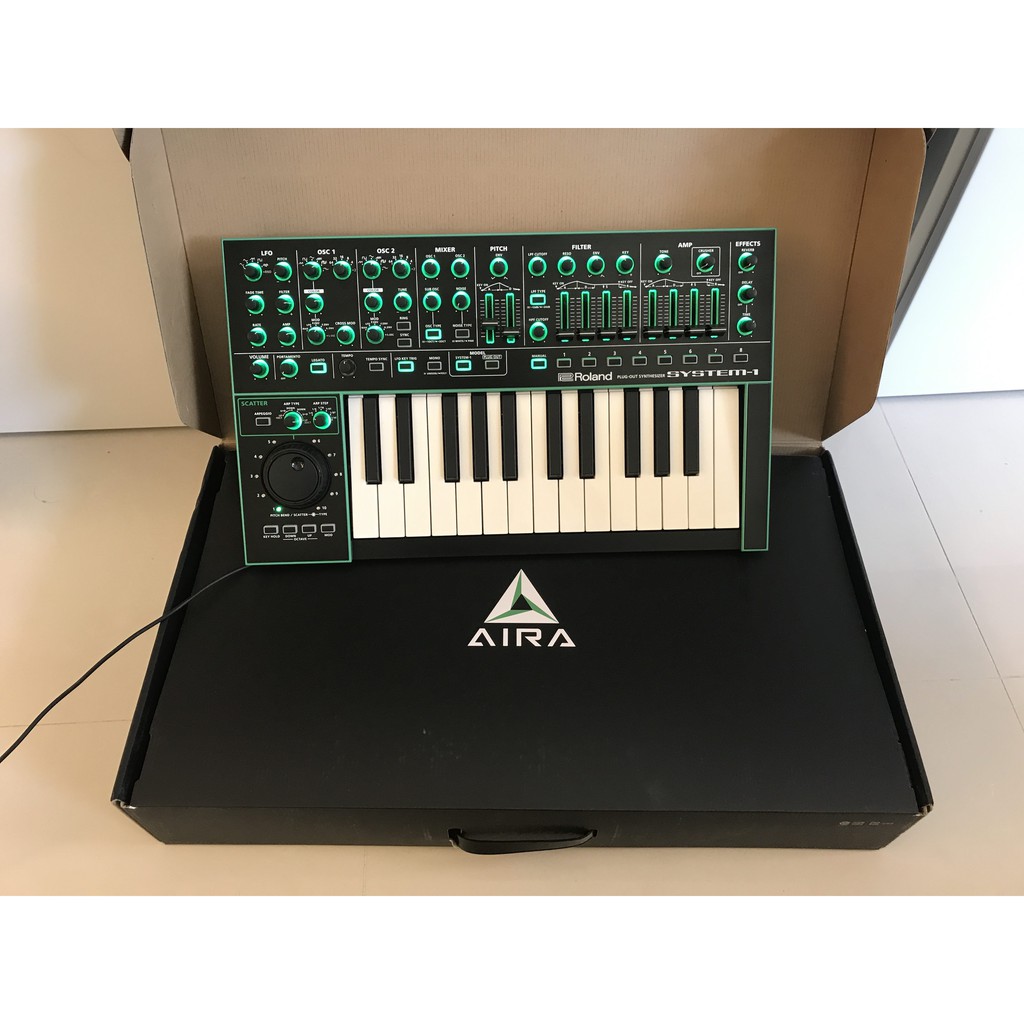 Roland Aira System 1 合成器25鍵MIDI USB 鍵盤DAW 控制器電子琴DJ