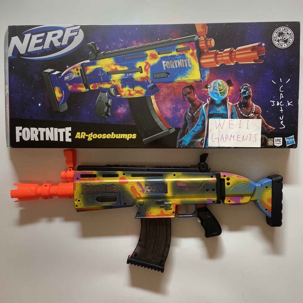 Wei Store” Travis Scott x Fornite Nerf Gun 橡膠槍| 蝦皮購物