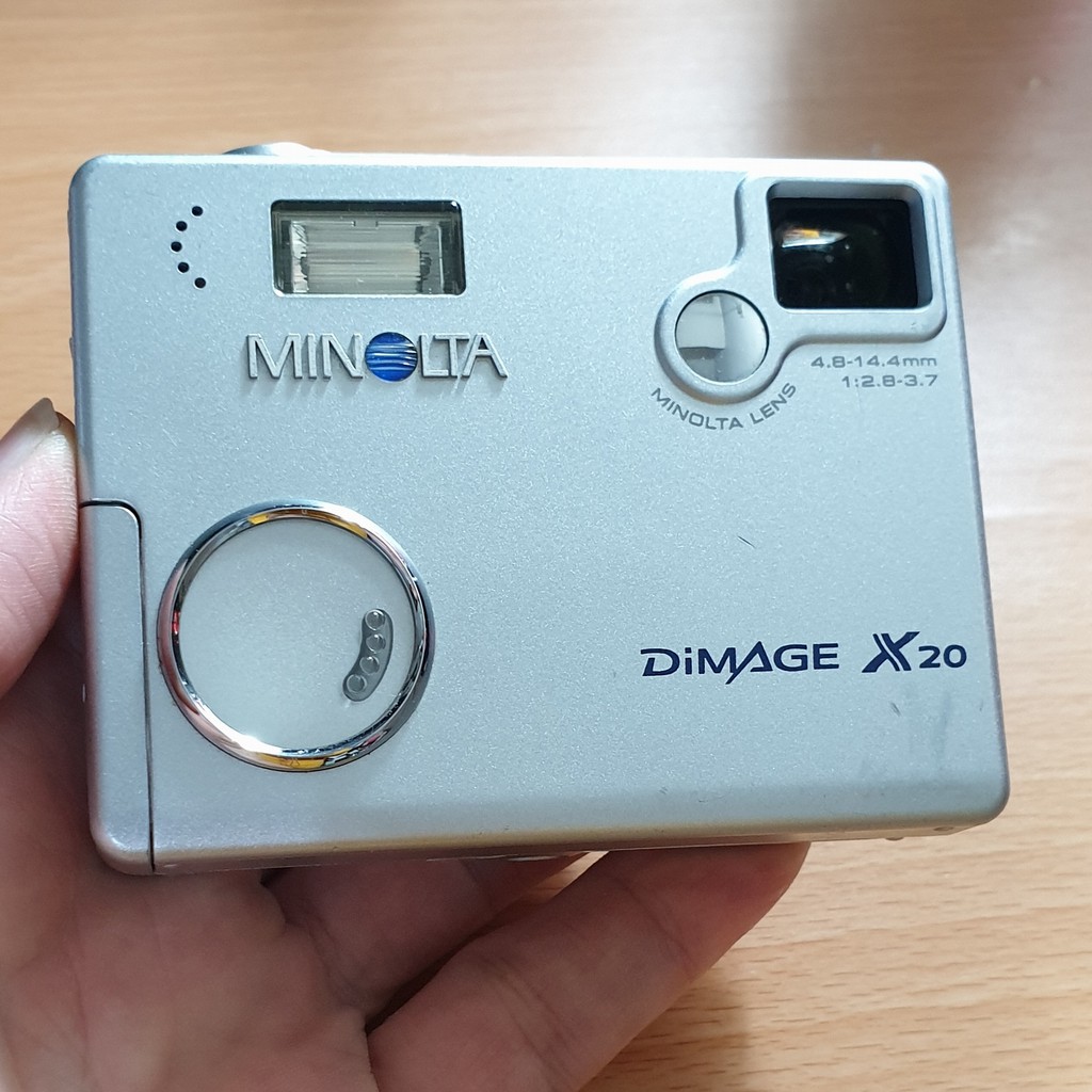 經典數位相機 KONICA MINOLTA DiMAGE X20 日本製 功能正常 約八成新