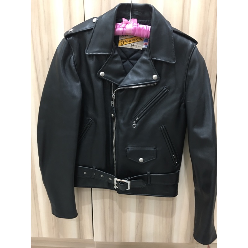 全新美國製Schott 613 One Star一顆星經典騎士皮衣Biker jacket USA