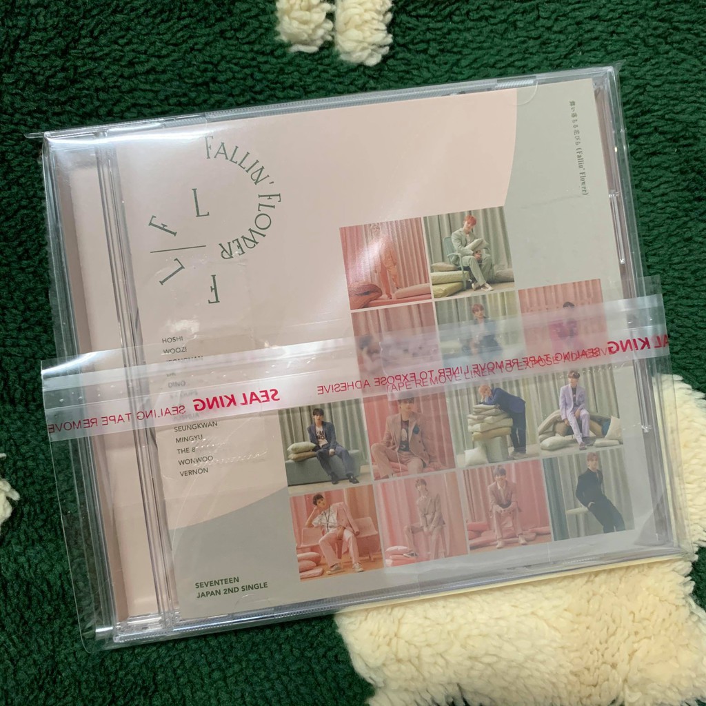 空專SEVENTEEN 舞い落ちる花びらFallin' Flower 日本初回限定A盤B盤C盤