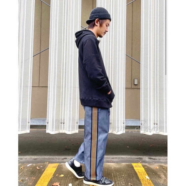 NEEDLES x NANO UNIVERSE 21AW 別注TRACK PANTS 店鋪限定休閒長褲單寧
