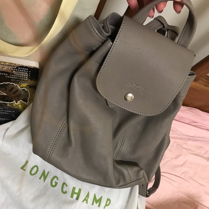 Longchamp 小 discount 羊皮 後 背包