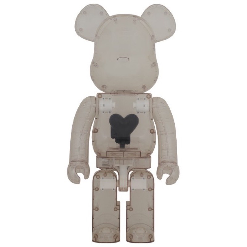 BE@RBRICK 1000% EMOTIONALLY UNAVAILABLE Black Heart 黑心2020