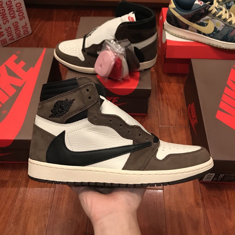 售出 Nike Air Jordan 1 AJ1 high Travis Scott TS 倒鉤 高筒 dunk lv