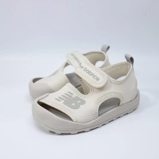 [麥修斯]NEW BALANCE 兒童涼鞋 包頭涼鞋 韓國製 防水涼鞋 耐磨防滑 米色 中童 K8810E1P M