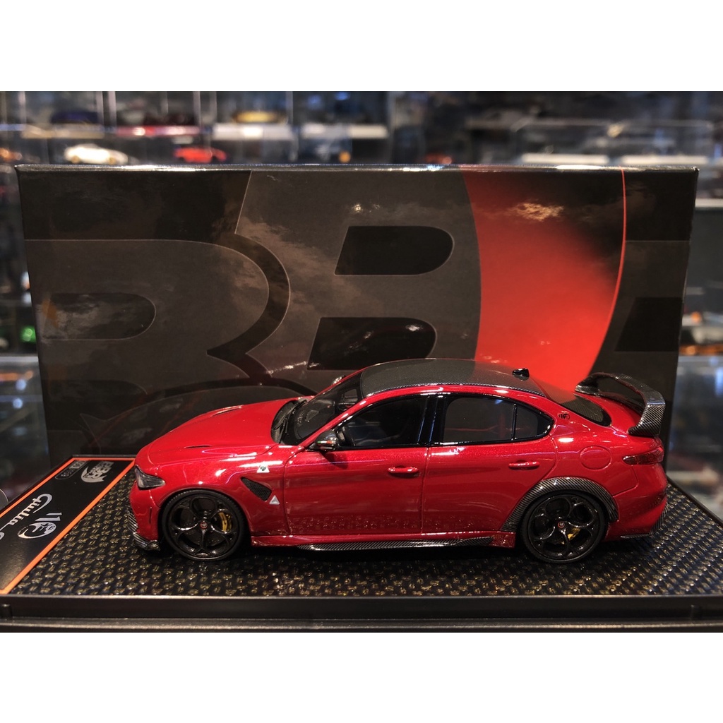 吉華科技@ 1/43 BBR BBRC247RC-21 Alfa Romeo Giulia GTAM Rosso