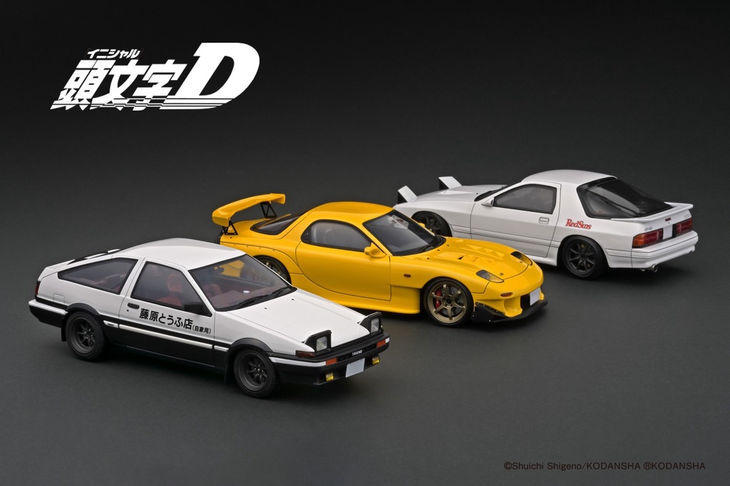 模例】未上市預購ig 1/18 頭文字D Mazda RX-7 (FD3S) IG2868 | 蝦皮購物