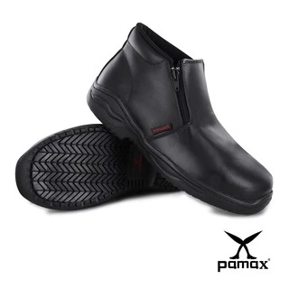 PAMAX 帕瑪斯-皮革製高抓地力安全鞋/PA20201FEH-中筒/雙拉鍊/男生尺寸6-12-皮鞋-工作鞋
