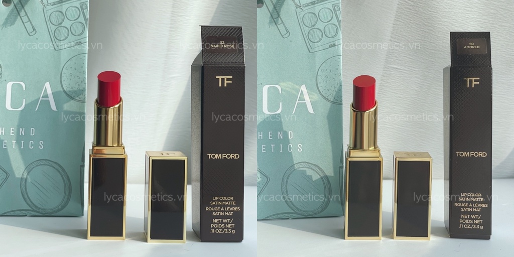 💚 [LYCA] 現貨 TF Tom Ford Lip Color Satin Matte 24/27 小黑管 唇膏 | 蝦皮購物