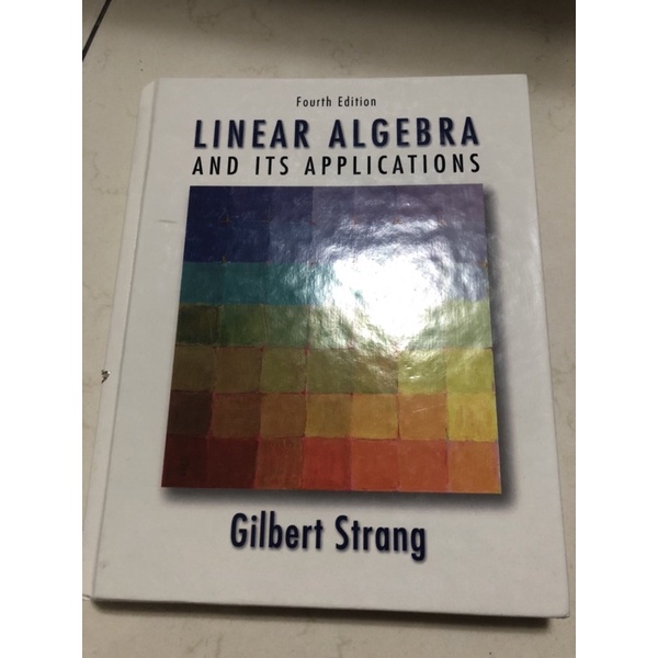 【二手書】線性代數 Linear Algerba and Its Applications 4e 原文書 | 蝦皮購物