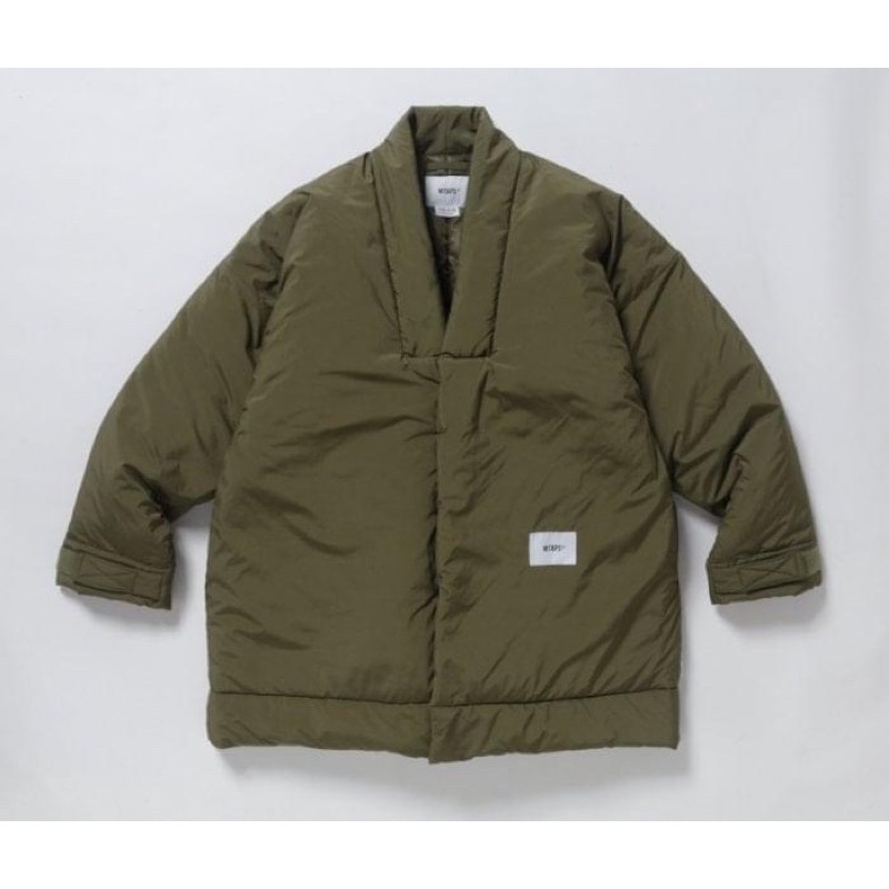 WTAPS 18AW HANTEN / JACKET. NYPO. TAFFETA 鋪棉外套 大衣 道袍