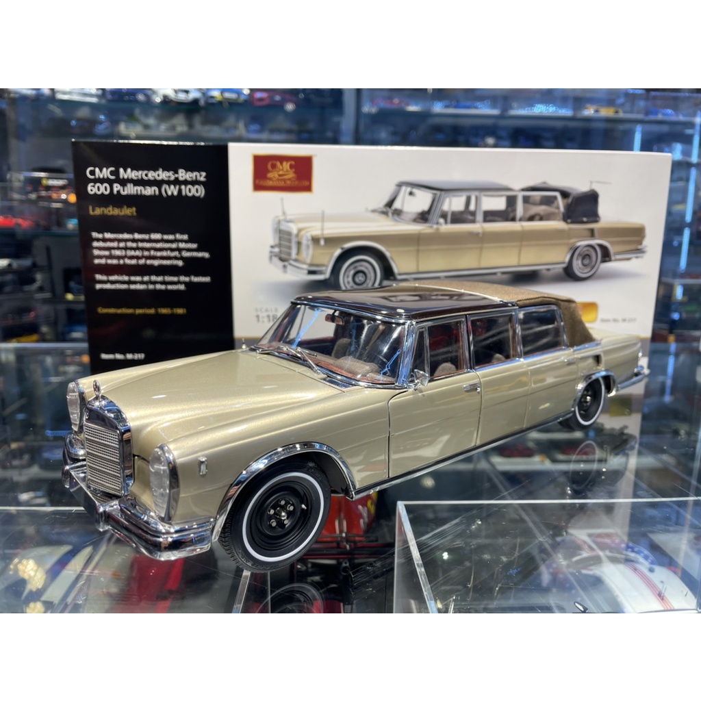 吉華科技@ 1/18 CMC M-217 Mercedes-Benz 600 Pullman Landaulet