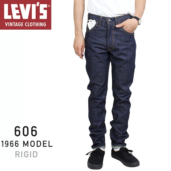 全新】Levi's Vintage Clothing LVC 1966 606 BIG E 美製原色褲W34 L34