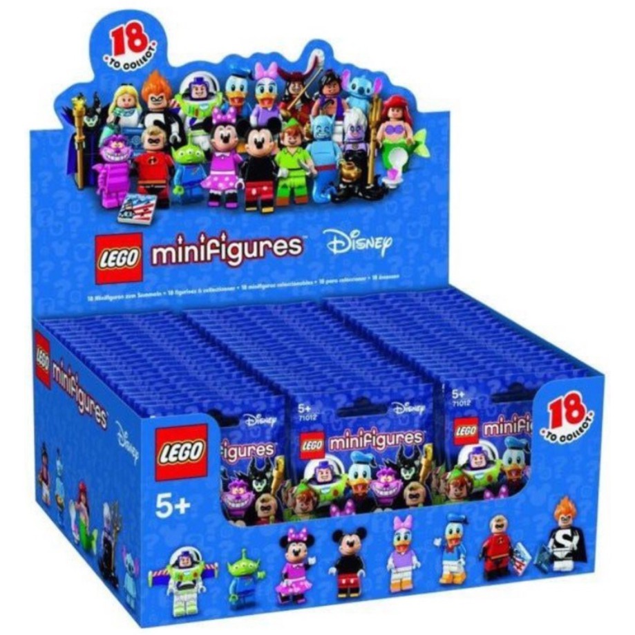 【ToyDreams】LEGO樂高 Minifigures 71012 迪士尼第一代人偶包 整箱60隻 | 蝦皮購物