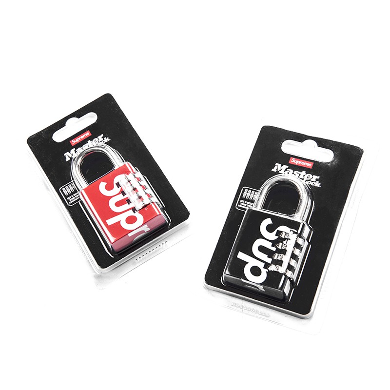 全新限量免運Supreme 19SS Master Lock Numeric 聯名密碼鎖數字鎖