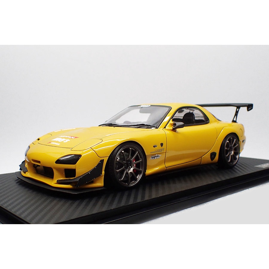 【模例】ignition model 1/18 FEED Mazda RX-7 (FD3S) 黃色 IG2043 | 蝦皮購物