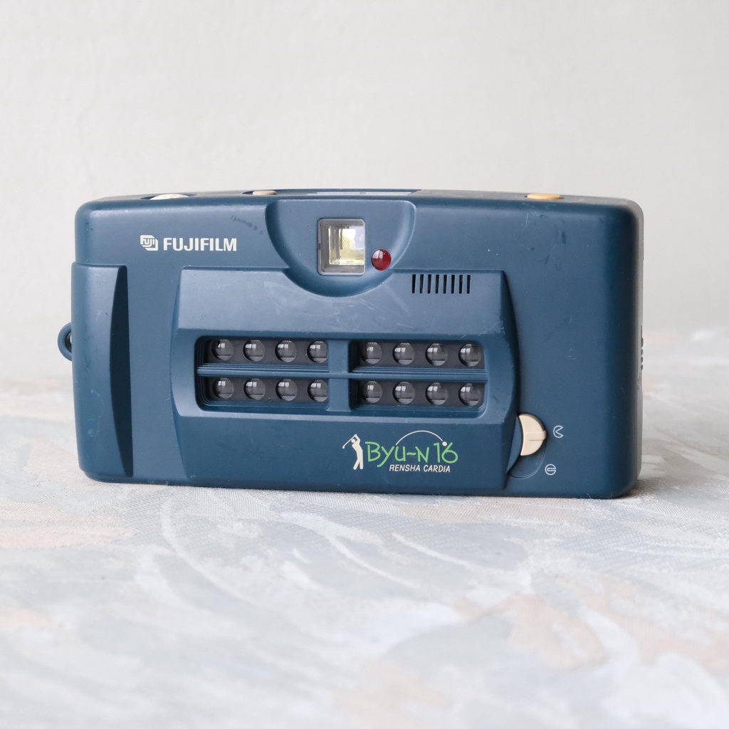 富士Fujifilm Rensha Cardia Byu-n 16 格連拍傻瓜底片相機| 蝦皮購物