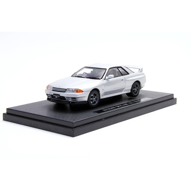 Voiture Miniature 1:43 Ebbro Nissan Skyline GT-R R32 Gr.A #23 Argent - Neuf, Métal