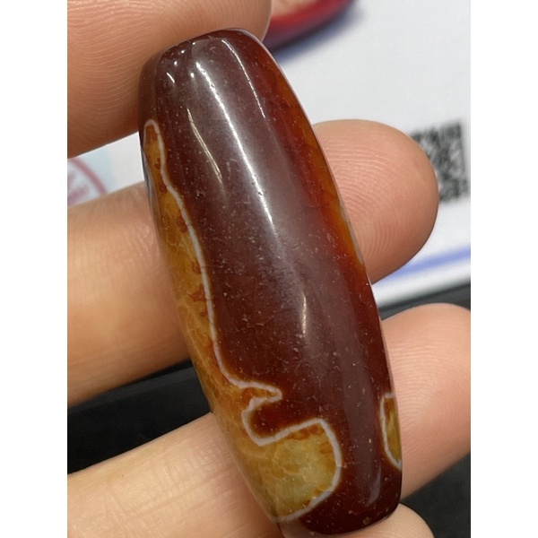 D4381天然西藏原礦 老料龍鱗紋火供天珠 西藏天珠 觀音天珠 附鑒定證書 已打通孔 可做吊飾 項鍊 墜飾 手排 手串 | 蝦皮購物
