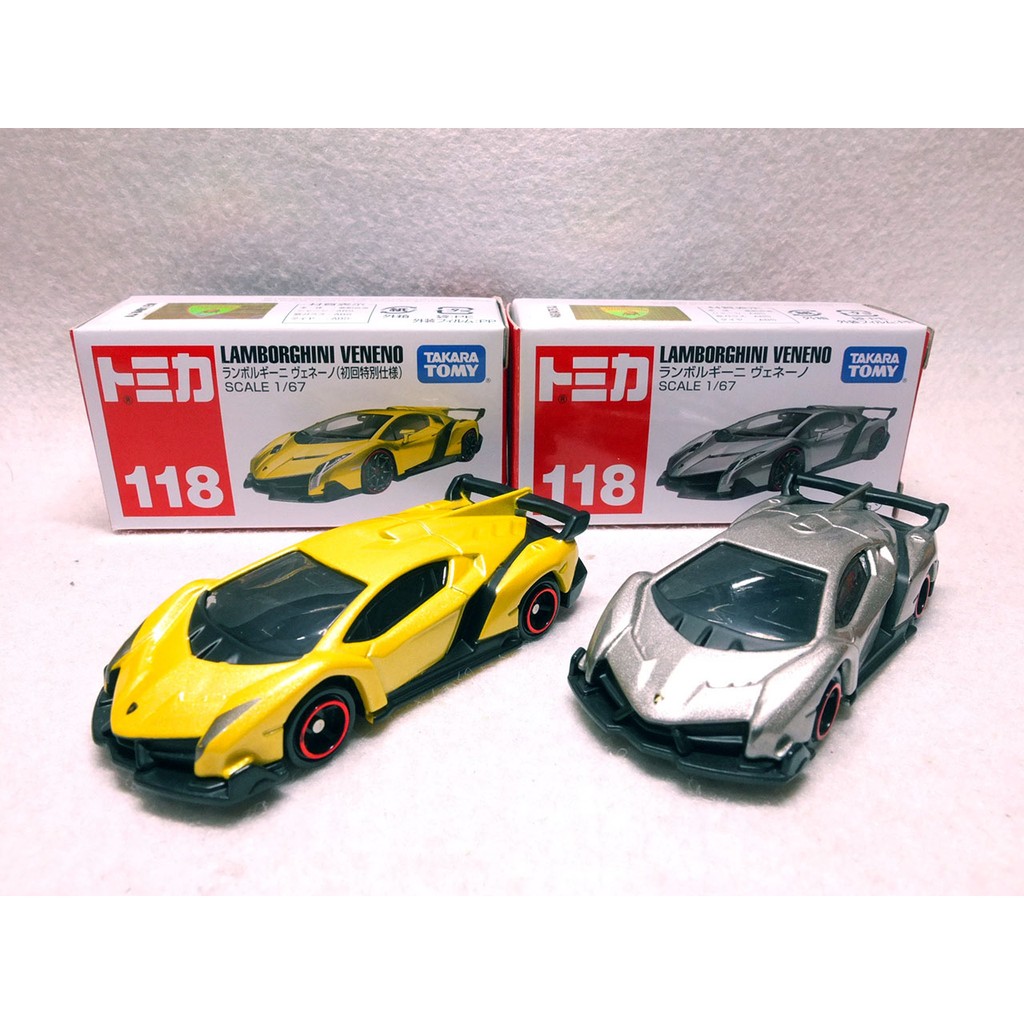 多比玩具屋TOMICA LAMBORGHINI No.118 初回+一般無膠膜版| 蝦皮購物