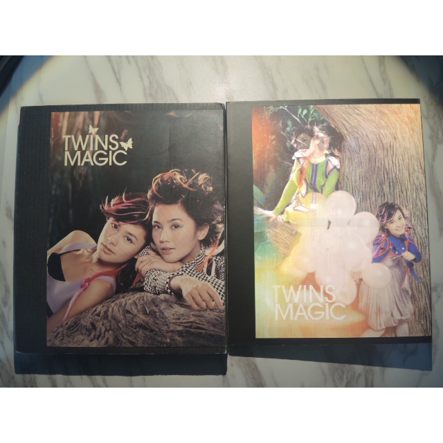 二手CD TWINS MAGIC 魔幻 (粵語專輯 有外盒 寫真 ) | 蝦皮購物