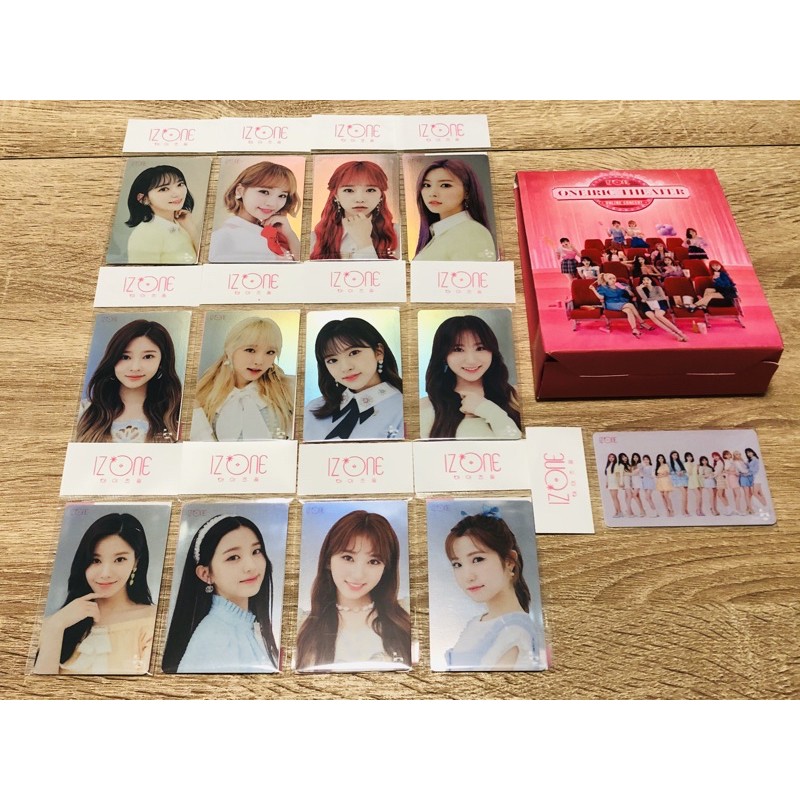 IZONE IZ*ONE 線上演唱會ONEIRIC THEATER 交通卡cashbee 小卡采源珉周