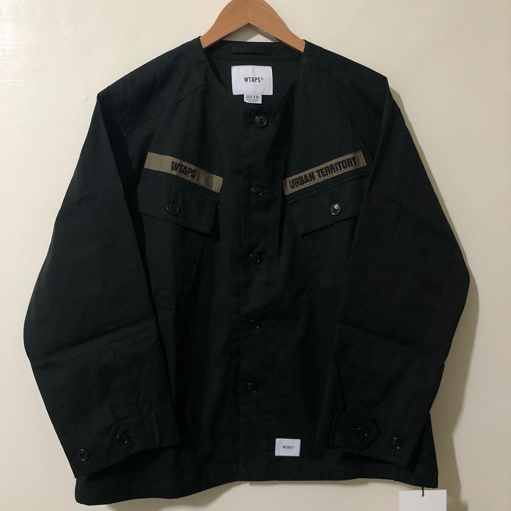 プレミアム WTAPS SCOUT 軍綠長版外套 LS SCOUT WTAPS Wtaps COTTON ...