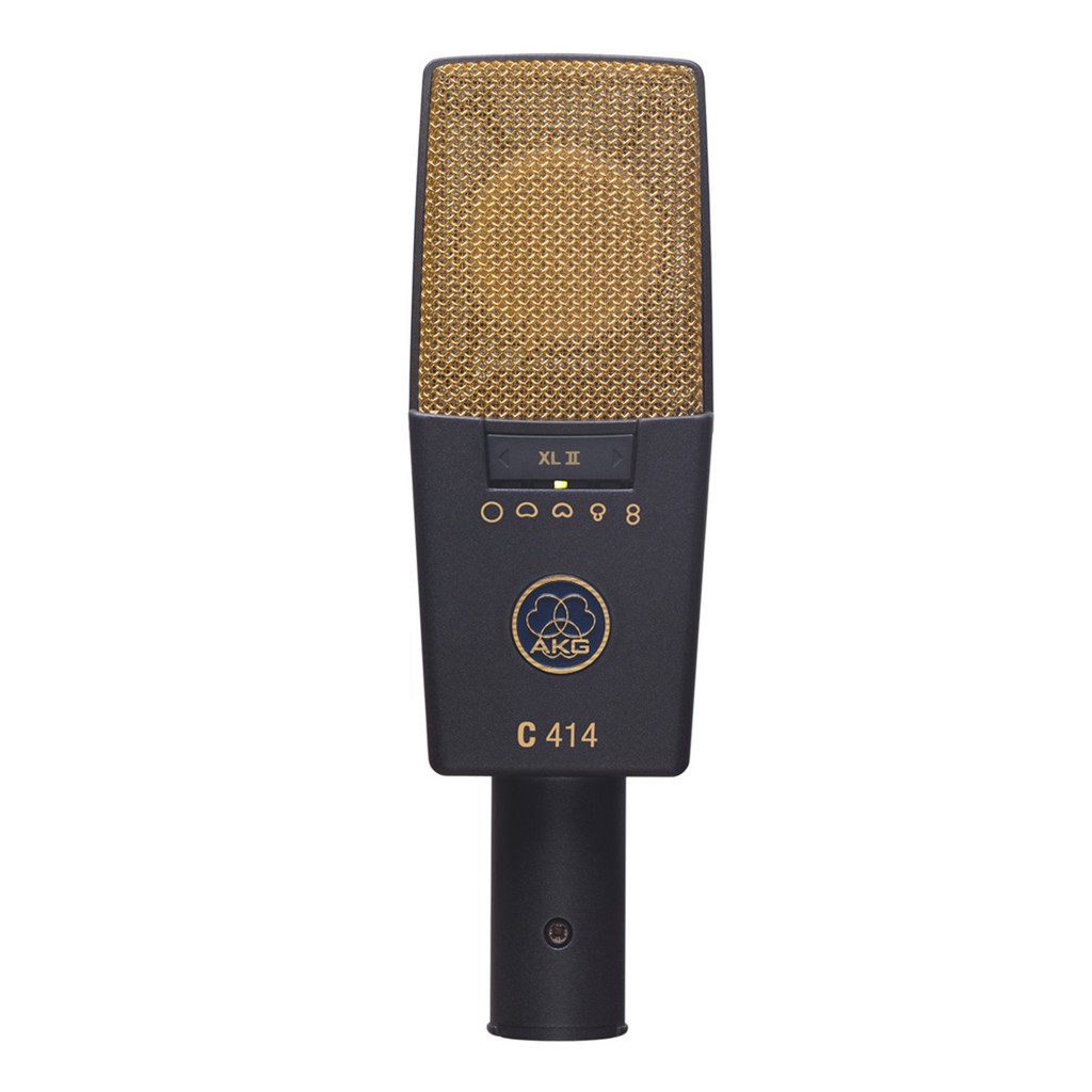 AKG C414 XLII尊爵金／C414 XLS極致銀9種指向收音模式電容麥克風含噴罩