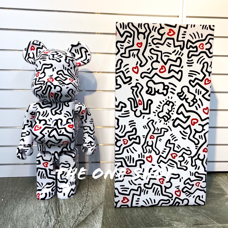 TheOneShop BE@RBRICK Keith Haring 8 凱斯哈林1000% 庫柏力克熊| 蝦皮購物