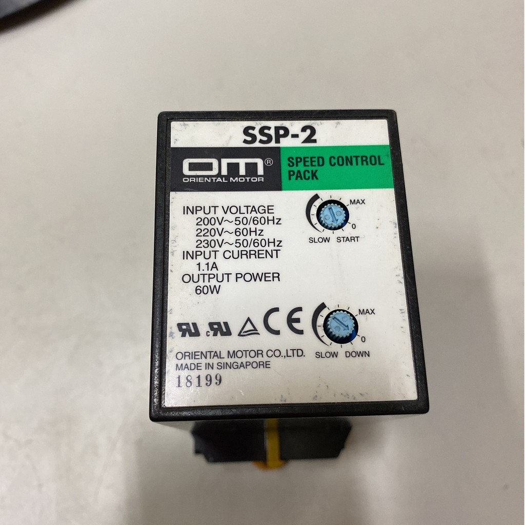 Oriental Motor SSP-2 Speed Control Pack | 蝦皮購物