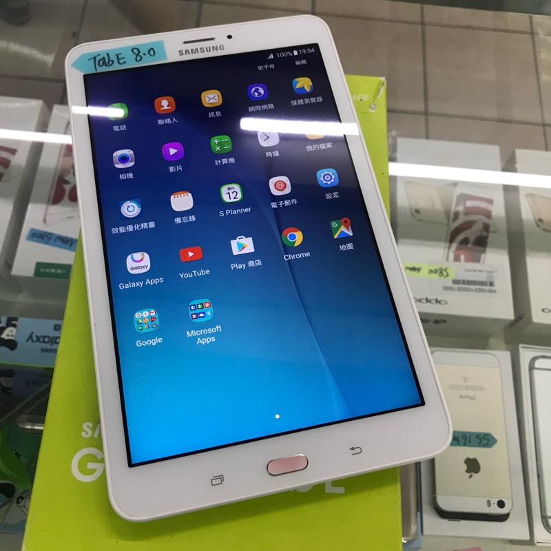 *95新 Samsung Tab E 8寸 T377 4G+wifi 可通話平板 店保一個月 台中 永和 實體店