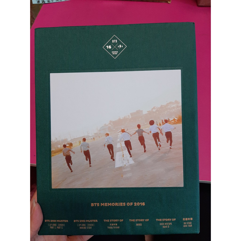 🍀 BTS memories of 2016 回憶錄寫真書DVD 絕版寫真書| 蝦皮購物