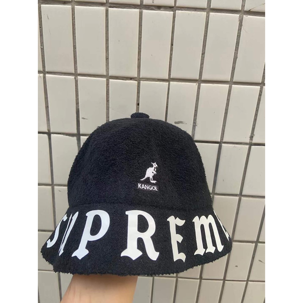 全新限量免運SS20 SUPREME Kangol Bermuda Casual Hat 袋鼠聯名男女情侶漁夫帽| 蝦皮購物