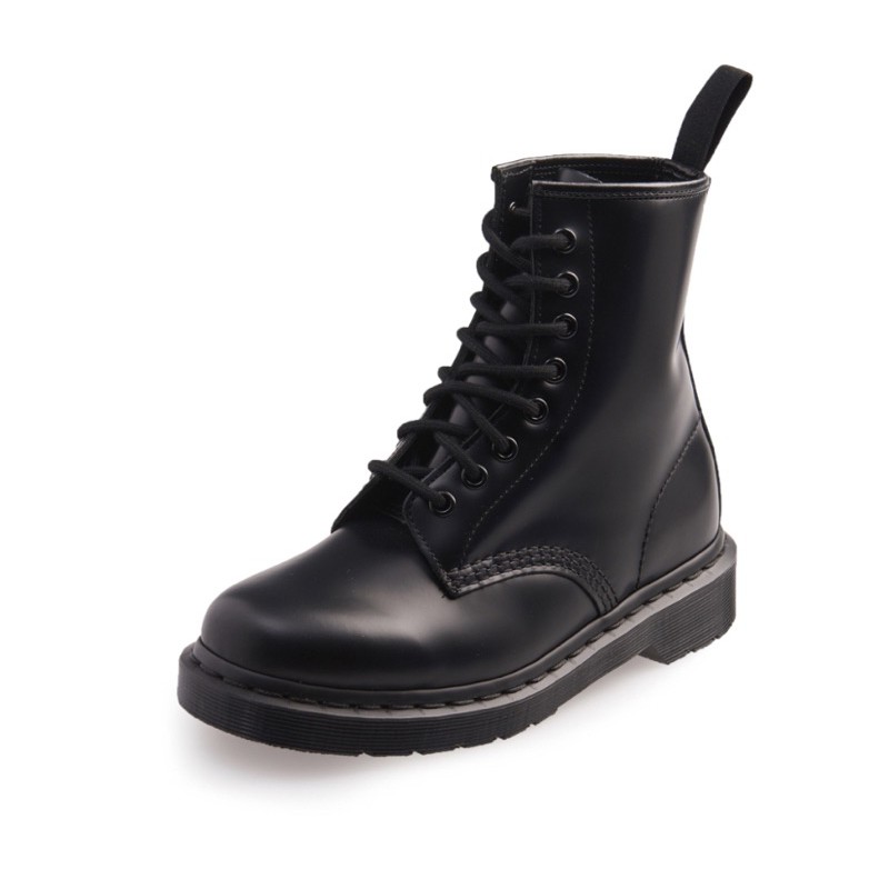 降-全新轉賣Dr.Martens-經典1460 MONO 8孔真皮馬汀馬丁靴-女款-黑UK4