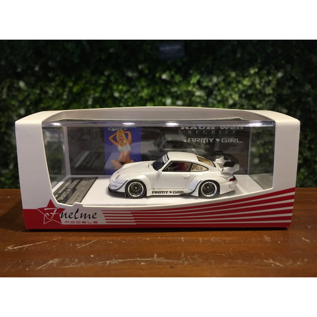 1/64 FuelMe RWB Porsche 993 Army Girl FM64002RWB99308A【MGM 