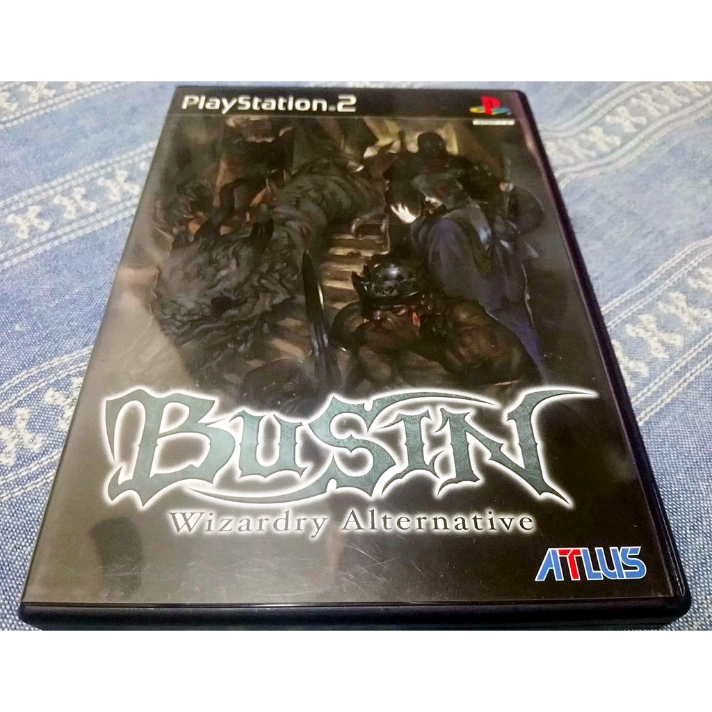 歡樂本舖(近無刮) PS2 辟邪除妖武神BUSIN Wizardry Alternative 歡樂本舖(近無刮) PS2 辟邪除妖武神BUSIN Wizardry Alternative