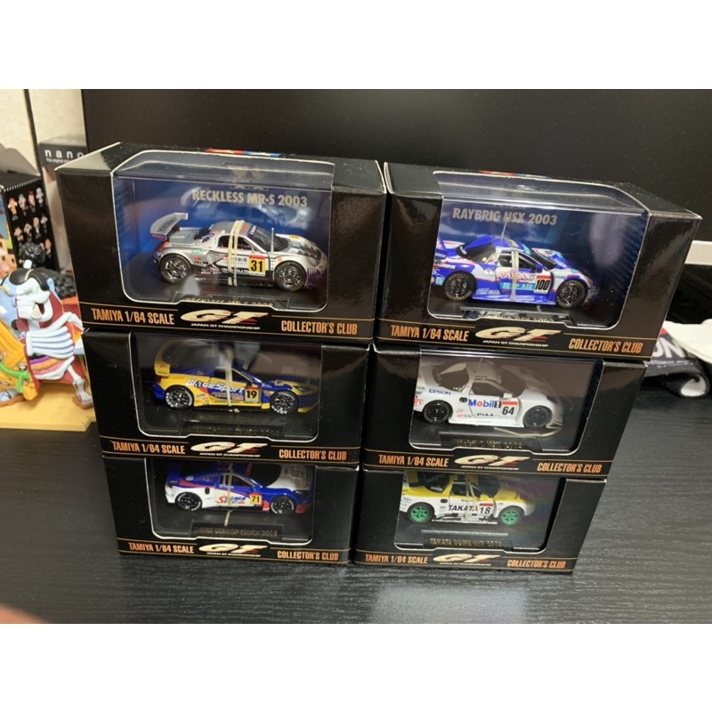 田宮TAMIYA 1/64 GT賽車JGTC COLLECTOR'S CLUB 全新品六款合售| 蝦皮購物