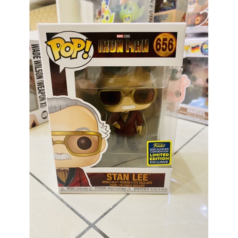 💗Betsytoys💗FUNKO POP 漫威MARVEL 史丹李SDCC 限定Stan Lee #656