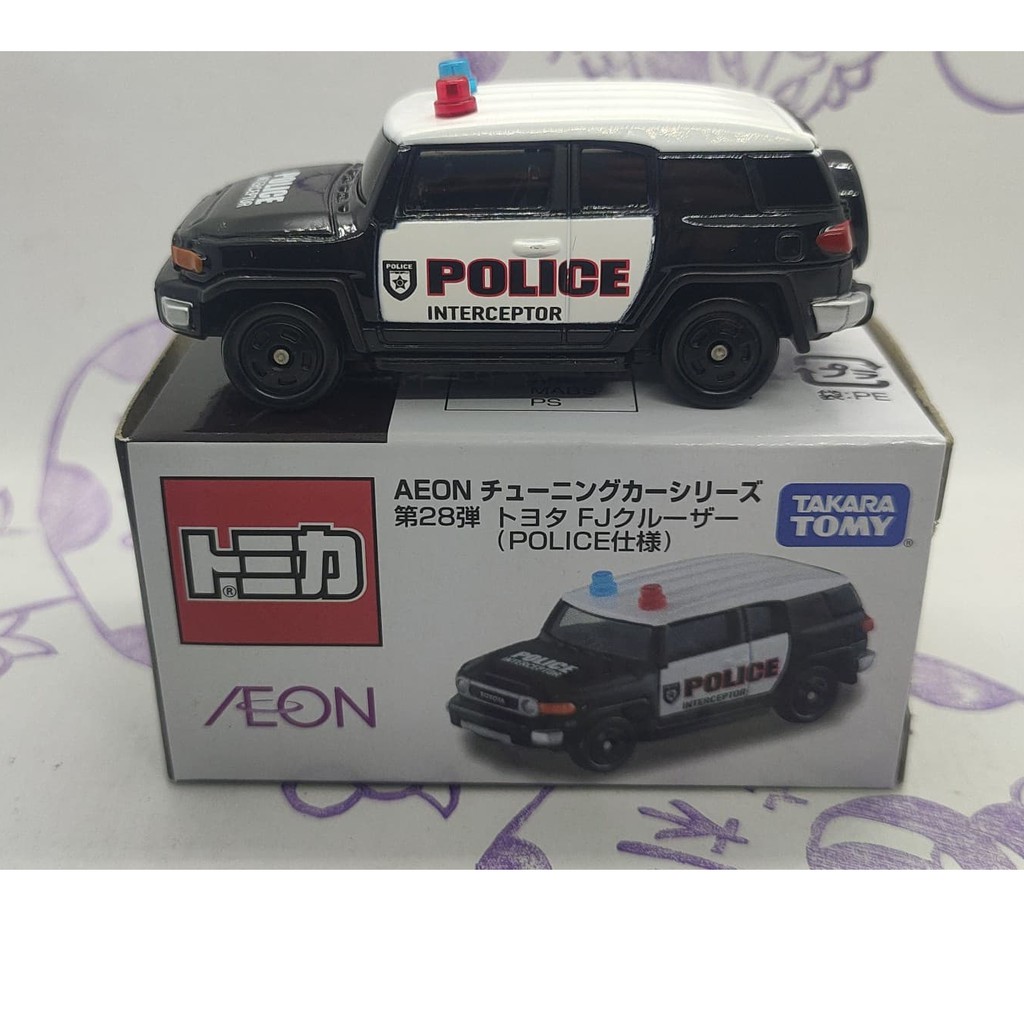 現貨)Tomica 多美AEON 特注28 豐田Toyota FJ 警察吉普車| 蝦皮購物