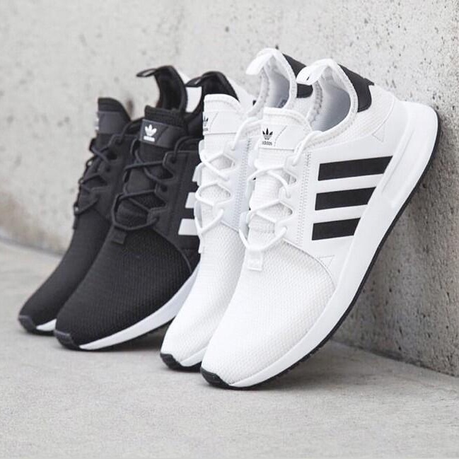 X_plr adidas sale black and white