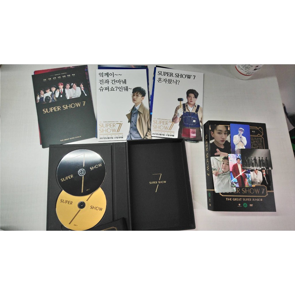 Super Junior SS7 DVD 銀赫神童| 蝦皮購物
