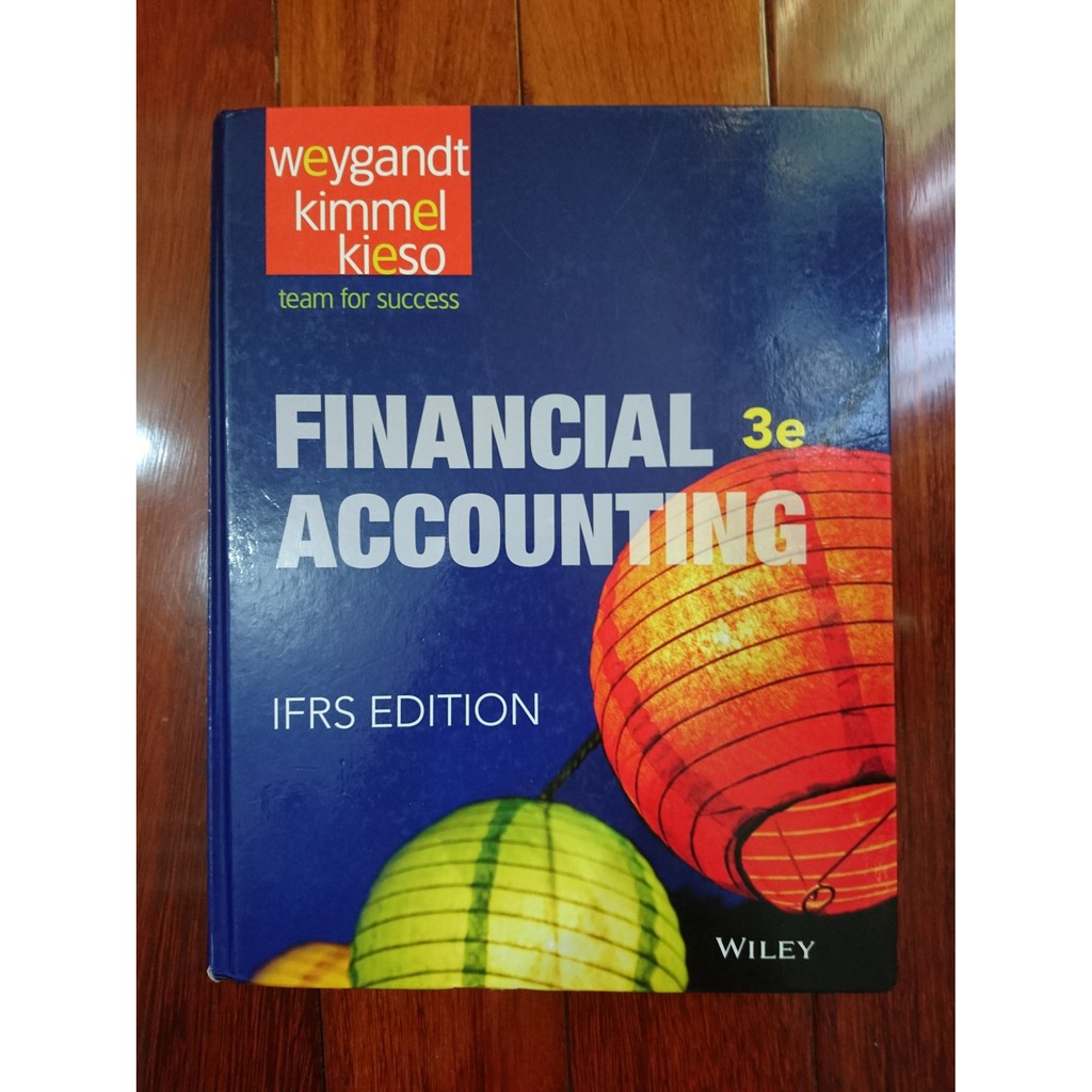 二手書 Financial Accounting IFRS Edition 3/e 初級會計學 原文書 | 蝦皮購物