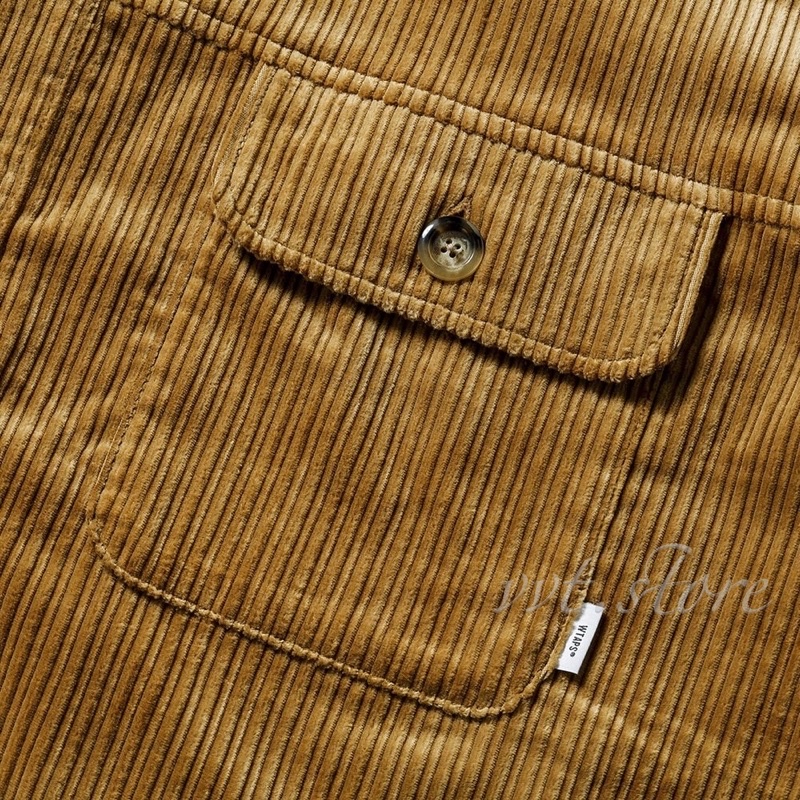 WTAPS 21AW WCPO / LS / COTTON. CORDUROY 燈芯絨長袖襯衫外套 WTAPS 21AW WCPO / LS / COTTON. CORDUROY 燈芯絨長袖襯衫外套